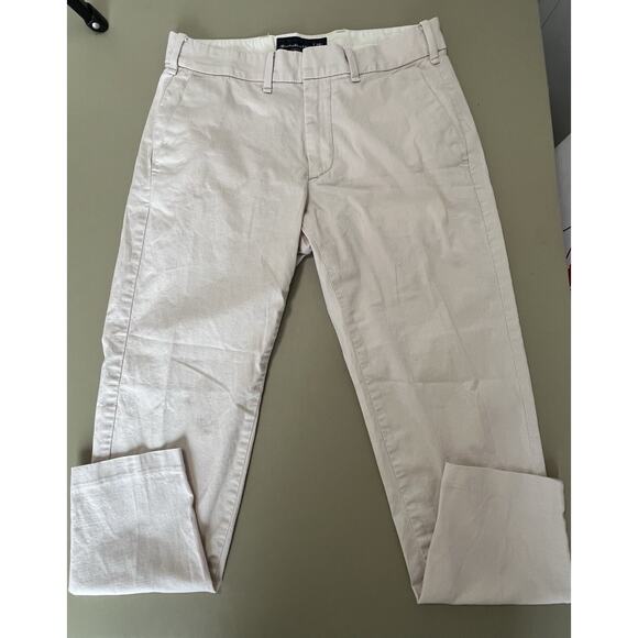 Abercrombie & Fitch Stretch Light Cream Colored Pants Men’s 29Wx30L - Picture 1 of 6